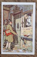 Propaganda Postkarte 1922 Volksabstimmung – Melchior Annen