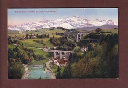 SITTERBRÜCKEN zwischen St. Gallen und Herisau 1916 Feldpost