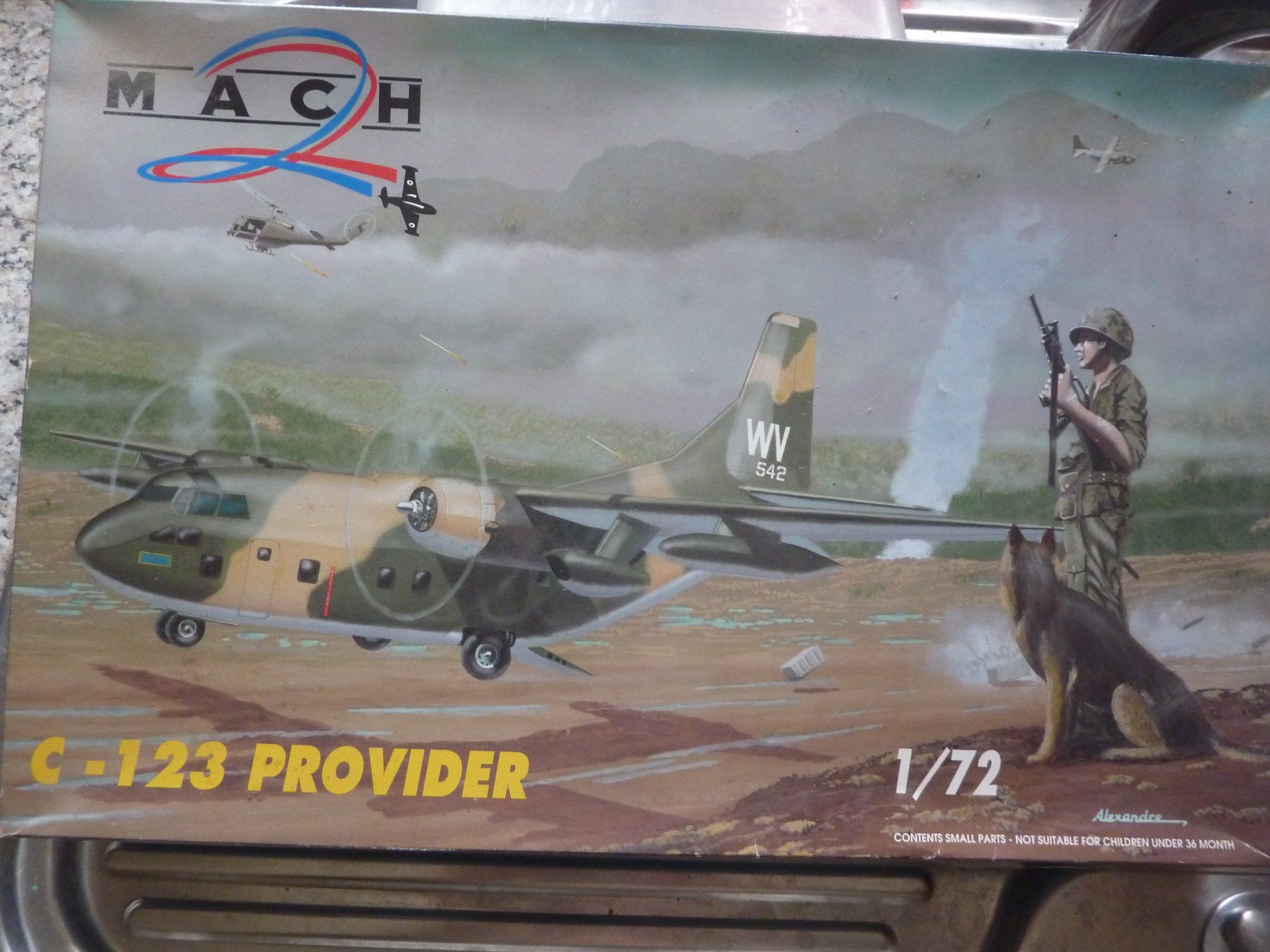 Kit di modellismo & Modellini statici: C-123 PROVIDER/NAM – Nuovo e nell'imballaggio originale da Balsthal venduto da bouteliee