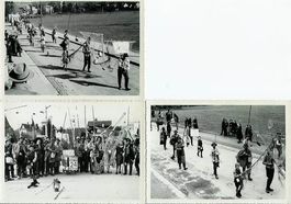 Sursee LU Fasnacht Surenfischer 3 AK 1950 sehr gut erhalten