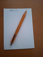Mehrfarben Kugelschreiber orange 4 Farben guter Zustand