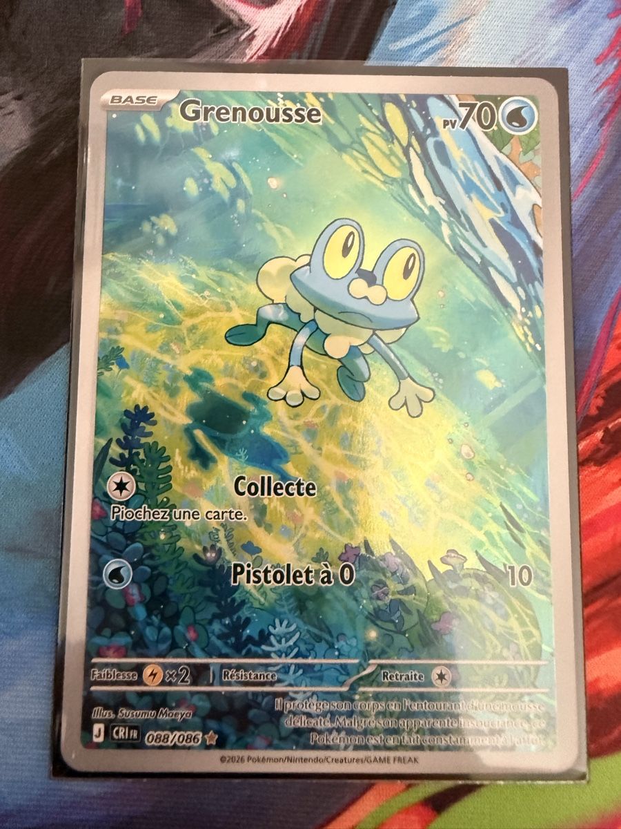 Pokémon Carte collezionabili: Grenousse FR chaos ascendant – Nuovo (secondo la descrizione) da Pensier venduto da Looping56