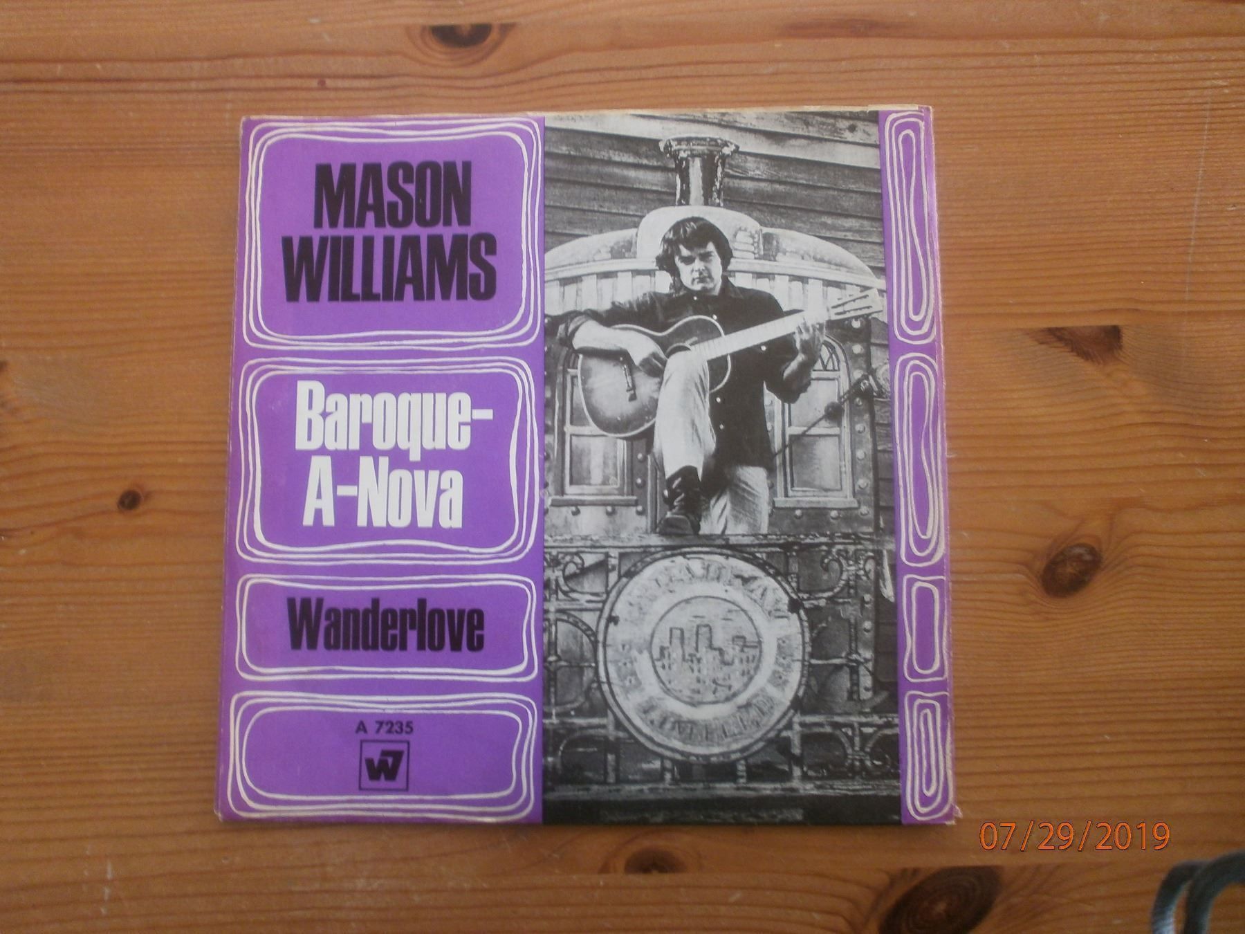 Dischi in vinile: Mason Williams "Baroque-a-nova" 1968 – Usato da Sempach venduto da Allmusic