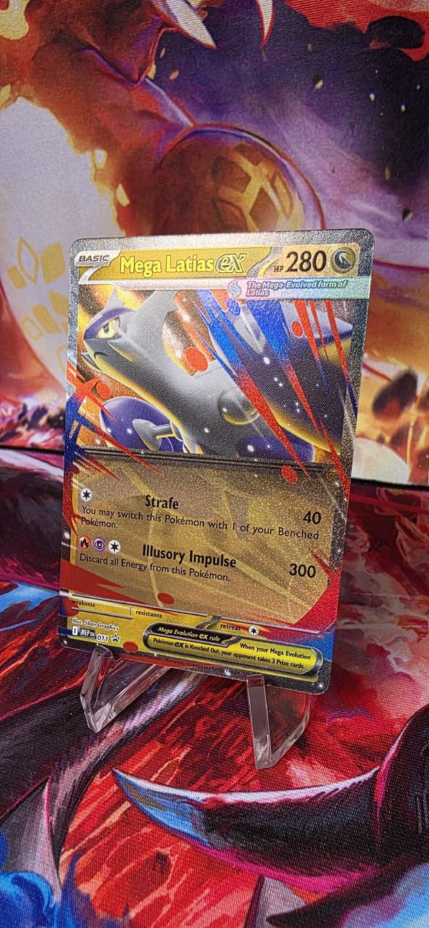 Pokémon Carte collezionabili: Mega Latias ex 011 Mega Evolution Promos MEP – Nuovo (secondo la descrizione) da Frutigen venduto da Sinnohan_Zorua 1