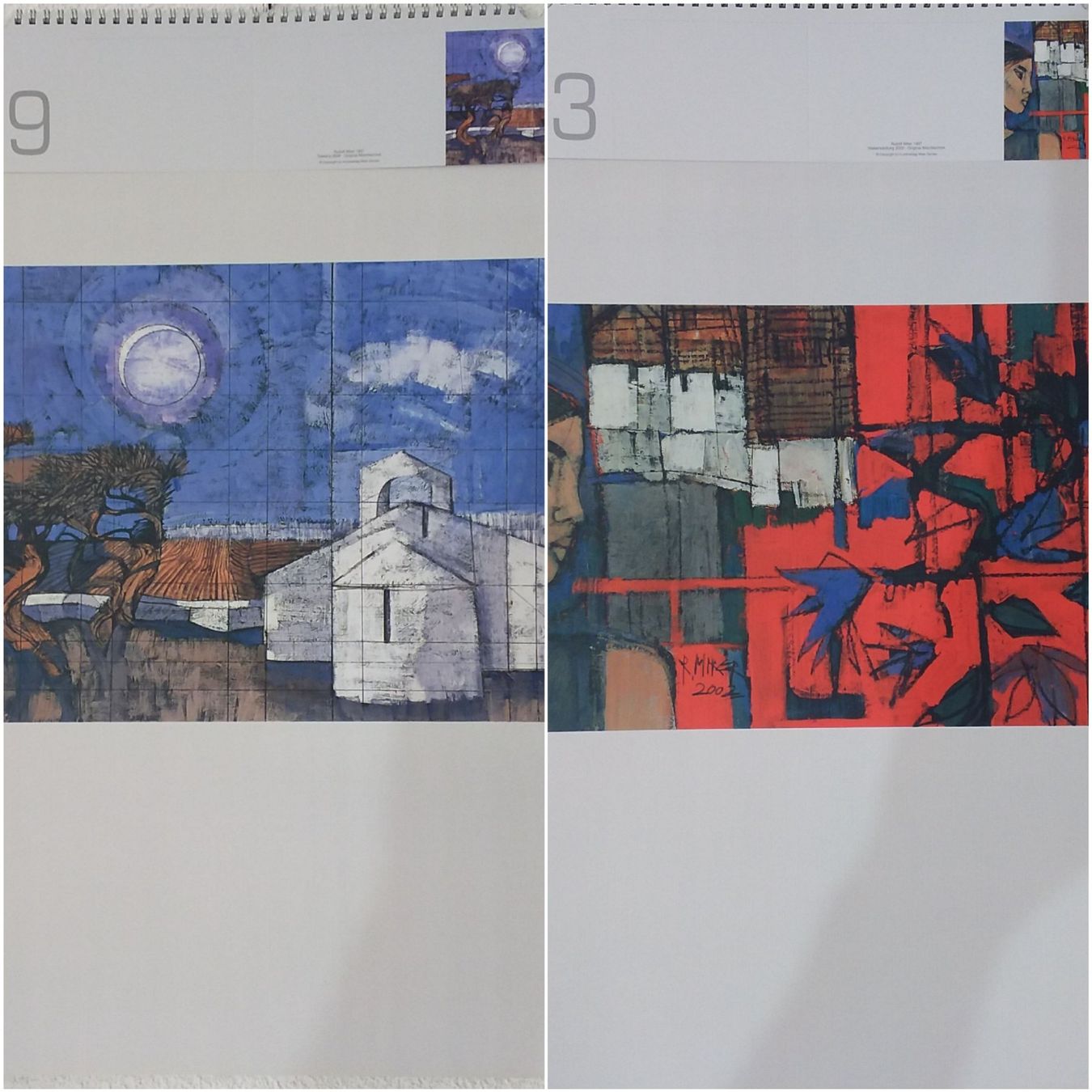 Calendari: R. Mirer, Jubiläumskalender 2007, signiert – Usato da Hunzenschwil venduto da rotebaer 7