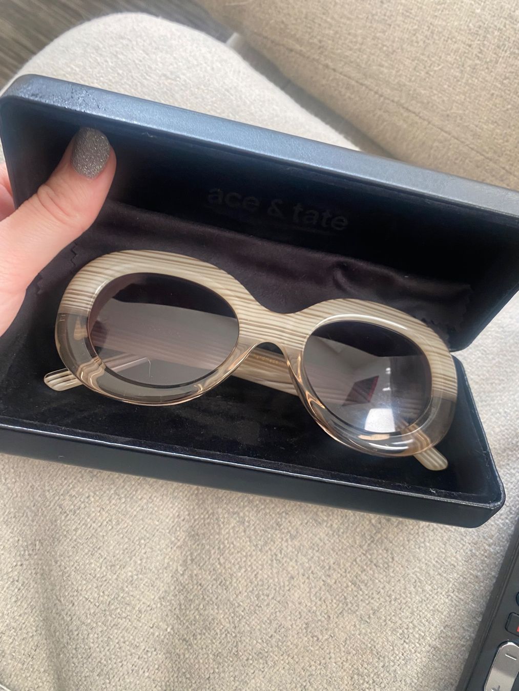 Occhiali & Lenti: ace & tate sonnenbrille frances vanilla haze – Usato da Bern venduto da n-dine 6