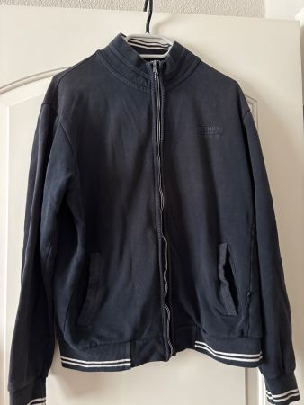 Sweatjacke L Gerne getragen blau