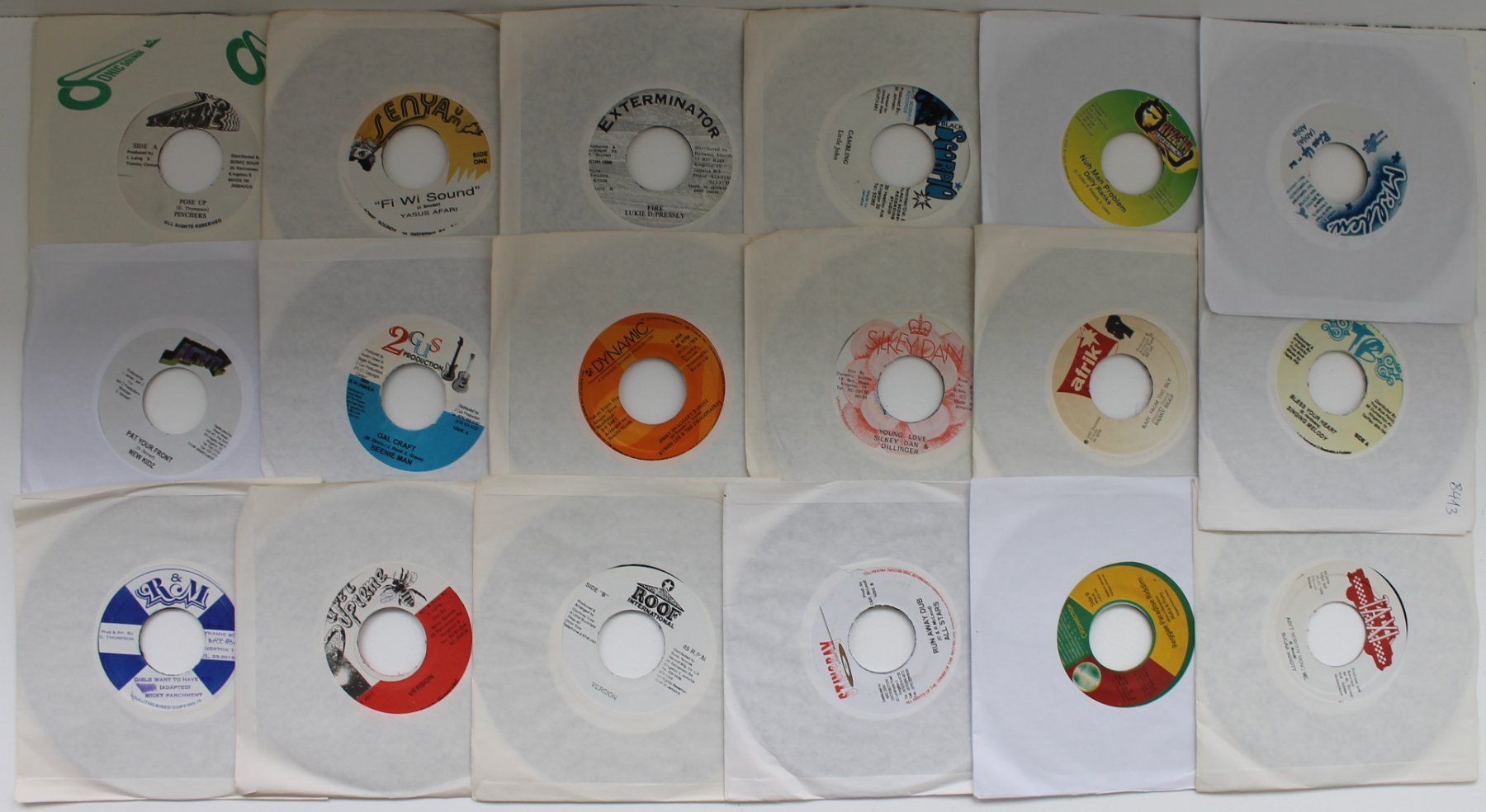 Dischi in vinile: 50 x Reggae 7" Singles - top Zustand! – Usato da Lachen SZ venduto da ratata 2