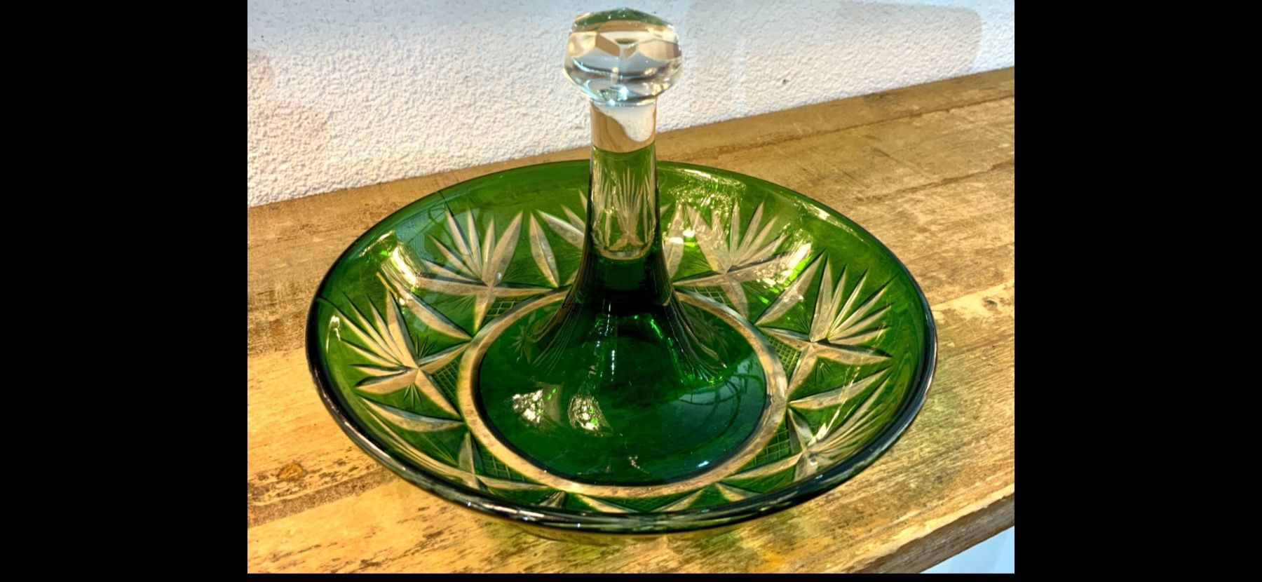 Bicchieri: Schmuckschale, Bleikristall, Jugendstil – Usato da Weggis venduto da Steff125ch
