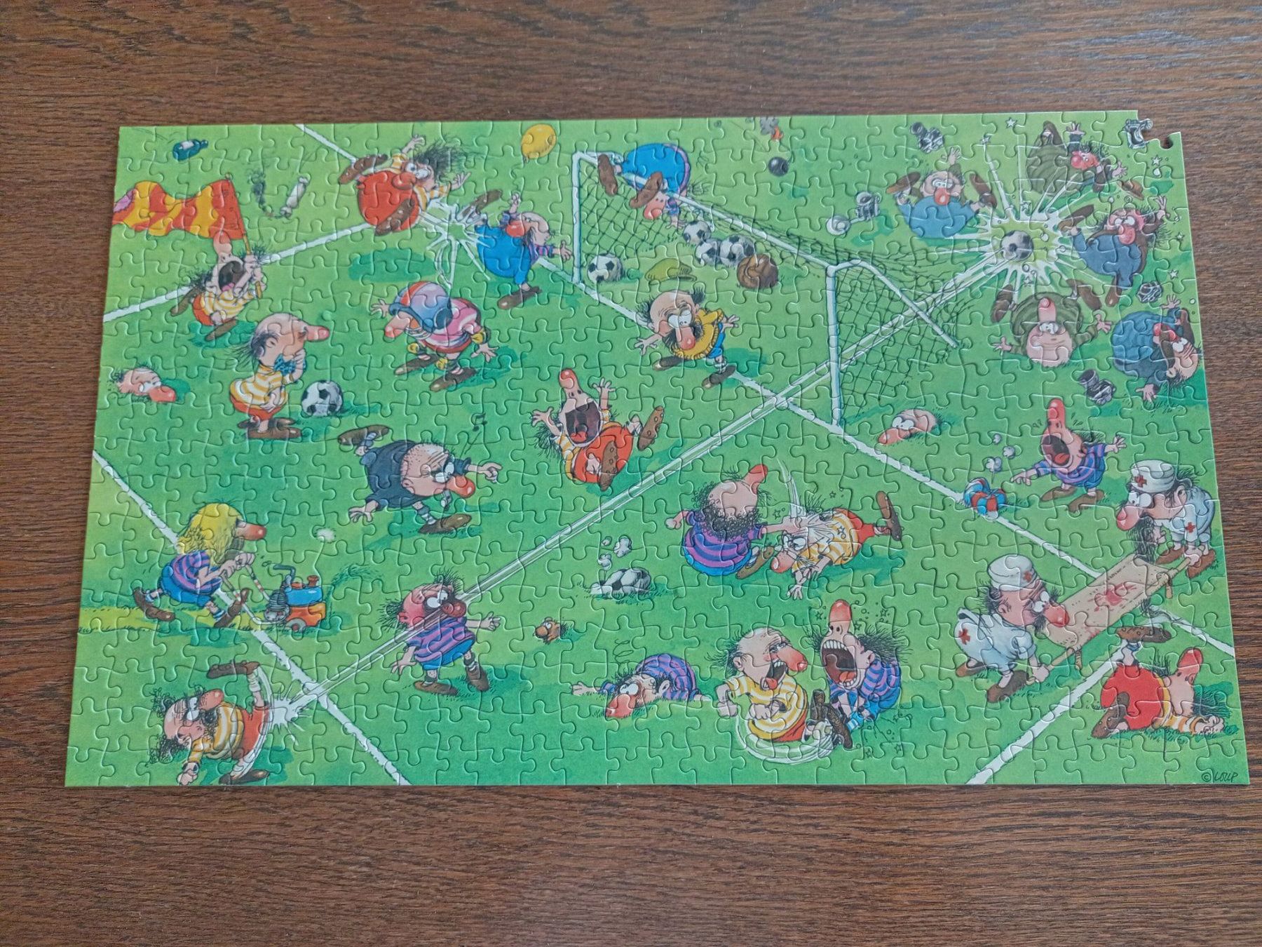 Heye Puzzle: 500er Loup Puzzle "World Cup" mit einem fehlenden Teil – Usato da Schaffhausen venduto da Riet0 1