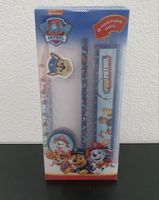 Paw Patrol Set mit 8 Postern, Lineal und Radiergummi
