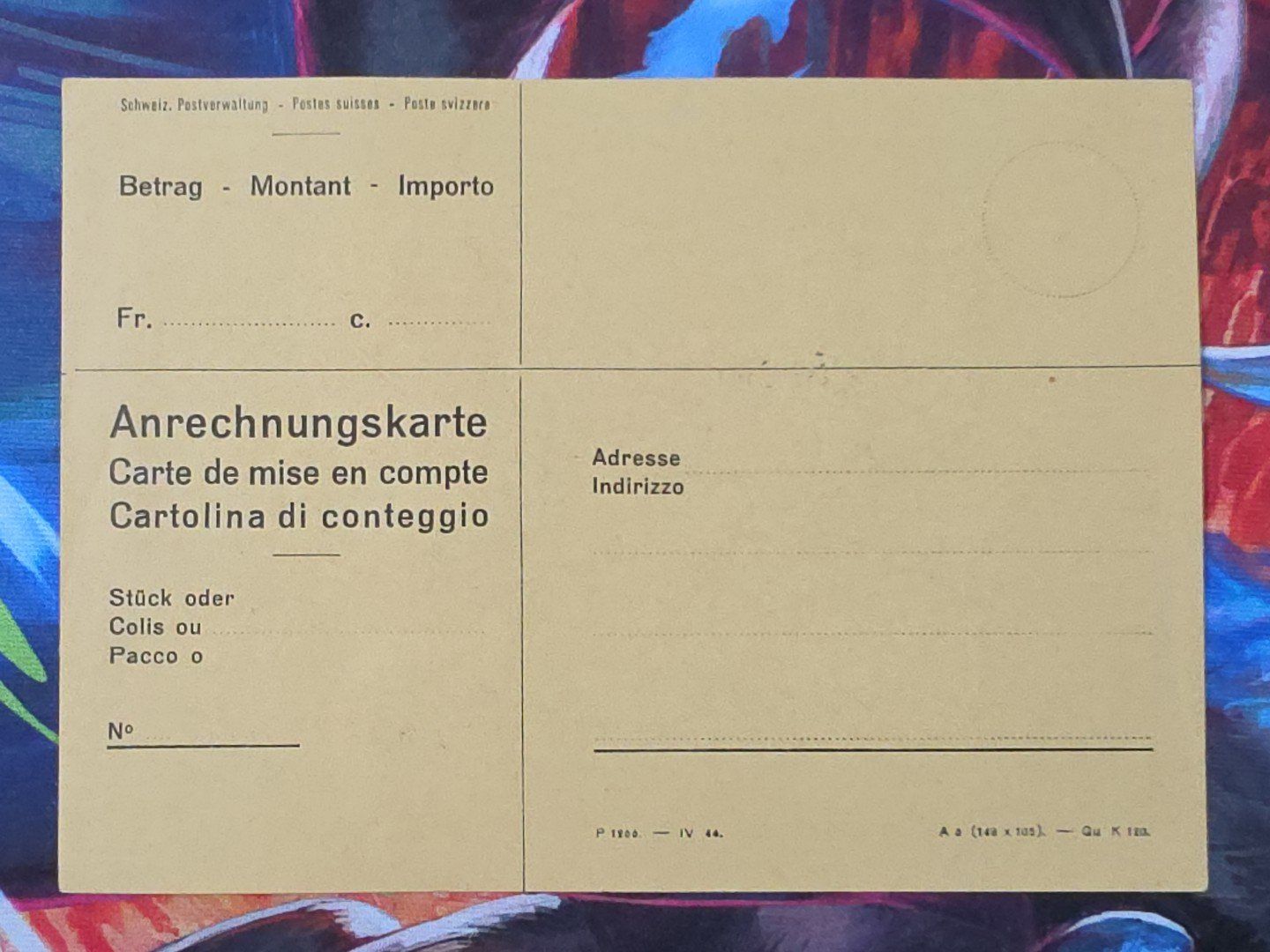 Alle Briefmarken: CL33 Document + Timbre Suisse 1945 – Gebraucht aus Cousset von Patrick_Collections 1