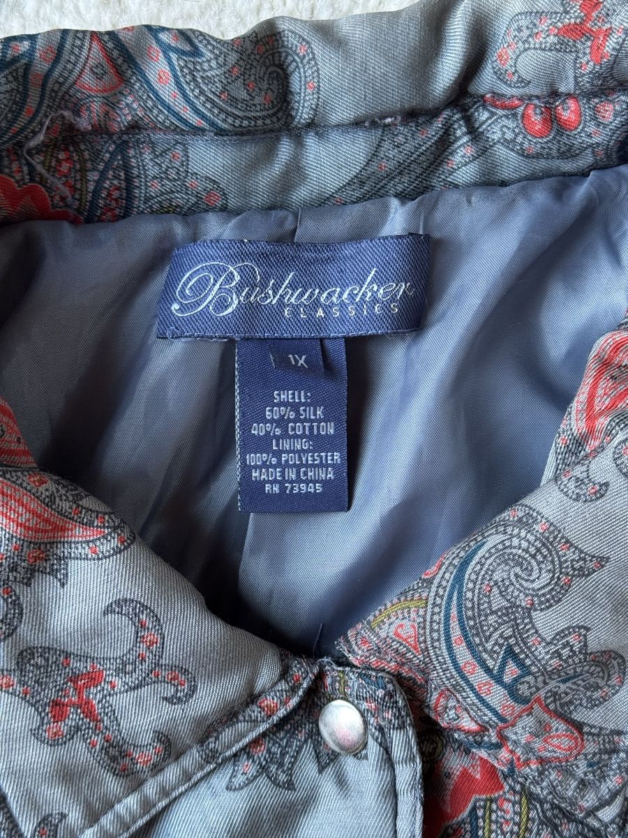 Mäntel: Vintage Silk Blend Paisley Jacket – Gebraucht aus Effretikon von expiredrice 2