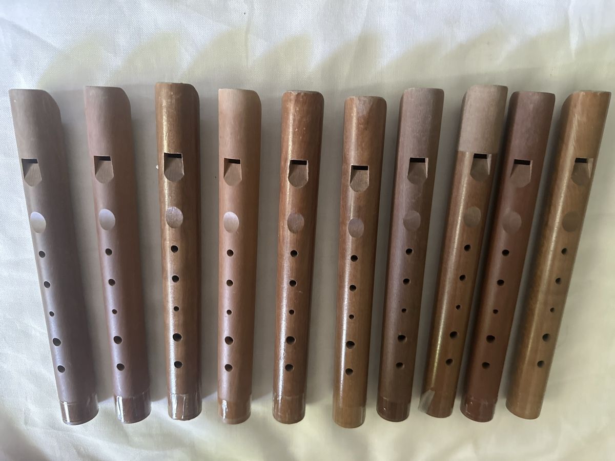 Strumenti musicali: 10 Holzflöten-Set von G.E. Huber, Horhen, VEZ  – Usato da Zürich venduto da Chaeffeler 2