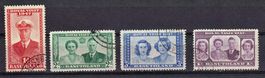 Basutoland, Mi 35-38 ⊙,  KW €  0.80