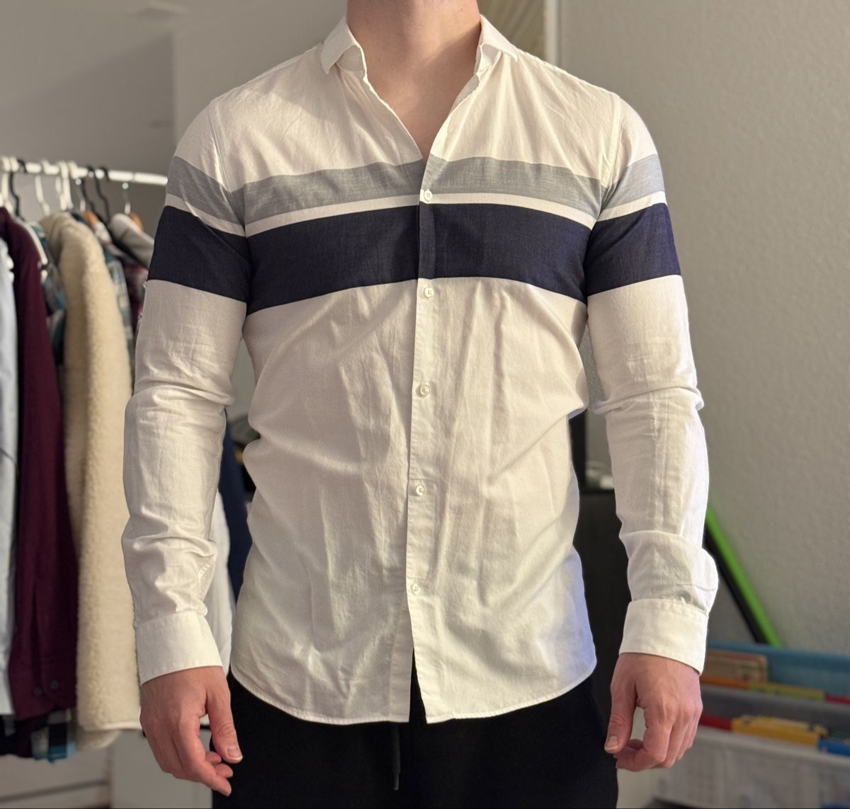 Hugo Boss Camicie: Hemd, hugo boss, extra slimfit, 38 – Usato da Lufingen venduto da Hafula