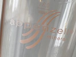 6 APPENZELLER Mineral-Gläser (30cl)