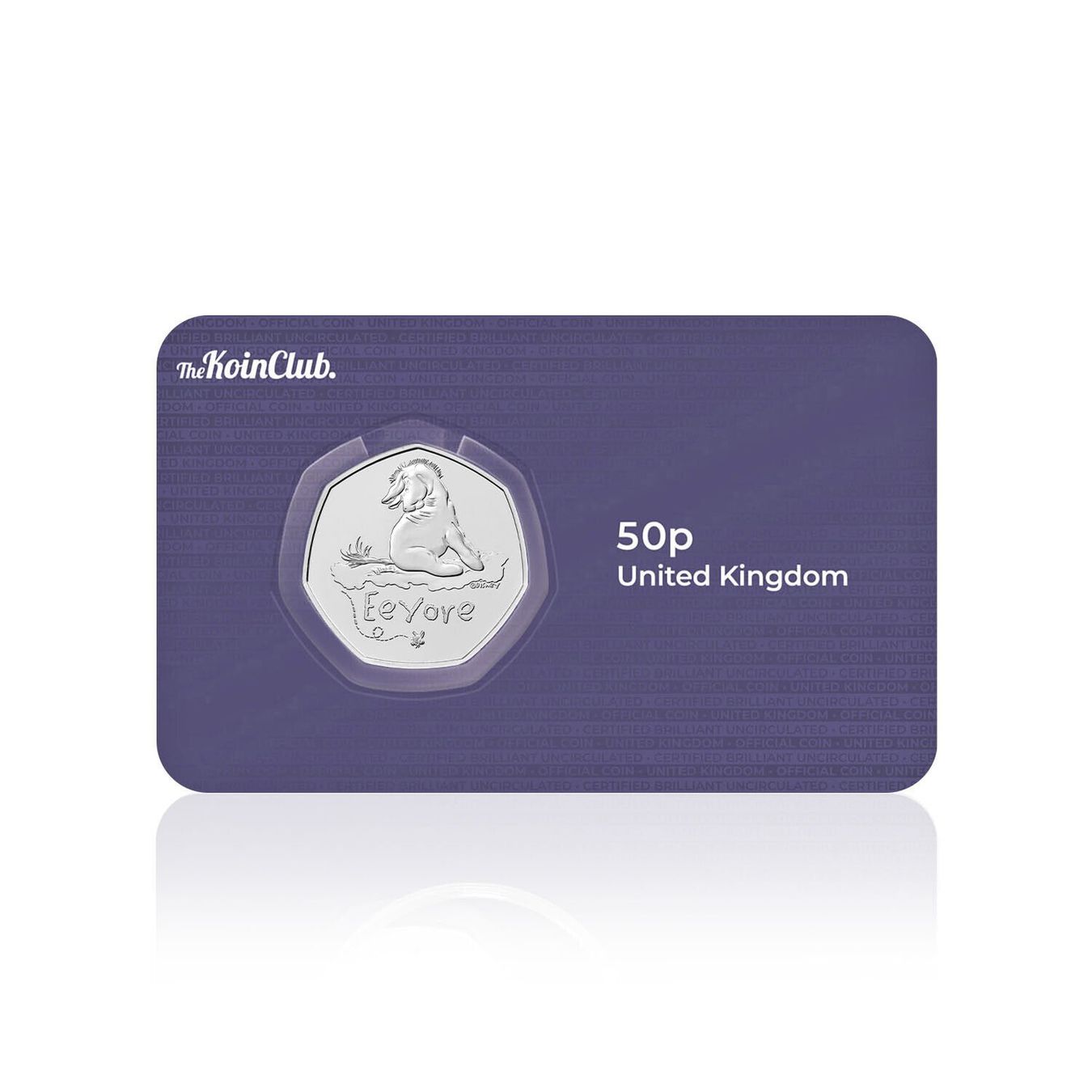 Tutti le monete: UK - 50 Pence - Eeyore 2022 UNC – Nuovo (secondo la descrizione) da Corcelles NE venduto da AJKader 2