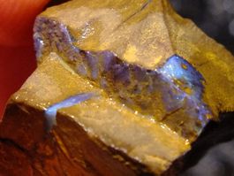BOULDER ROH OPAL 9.52 gramms Blau Farbe  CHF 1