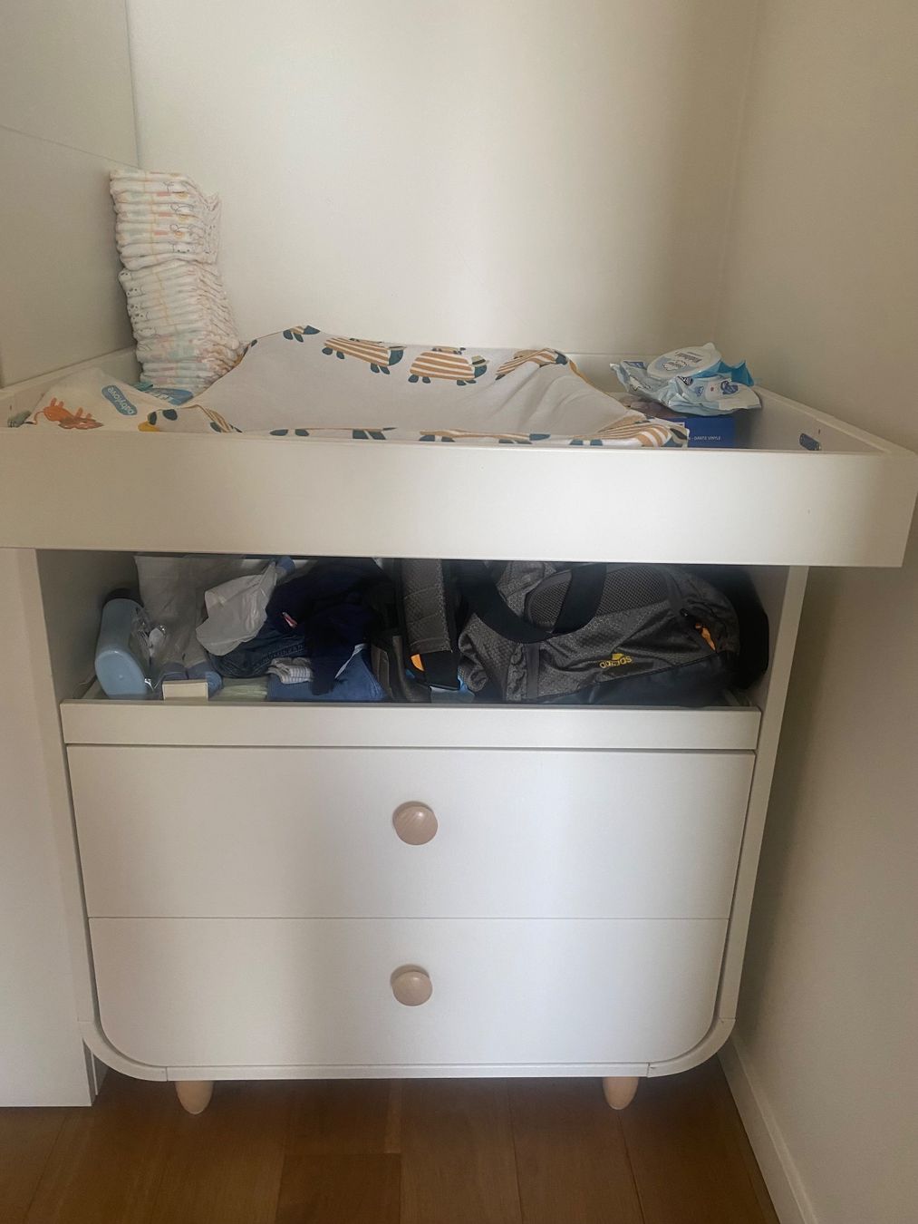 Ikea Fasciatoi & Accessori: Wickeltisch mit Schubladen, weiß – Usato da Zürich venduto da ana_2qck 1
