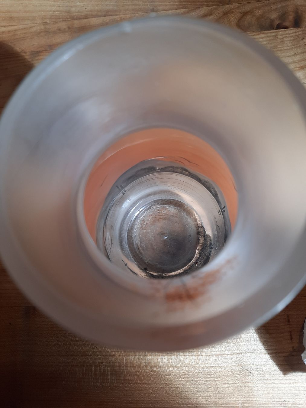 Vasi & Recipienti: Schöne Herbst-Vase aus Glas mit Malerei – Usato da Busswil BE venduto da balu37 8