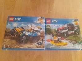 Lego City 60218/60240 Rallye-Truck und Abenteuer-Truck Set