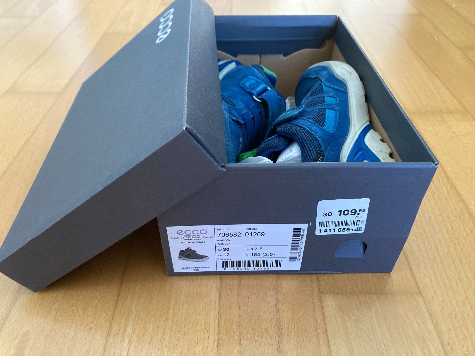 Ecco Scarpe per ragazzi: Halbschuhe Ecco "Biom Vojage Poseidon" Gore-Tex – Usato da Muttenz venduto da Juvenile33 8