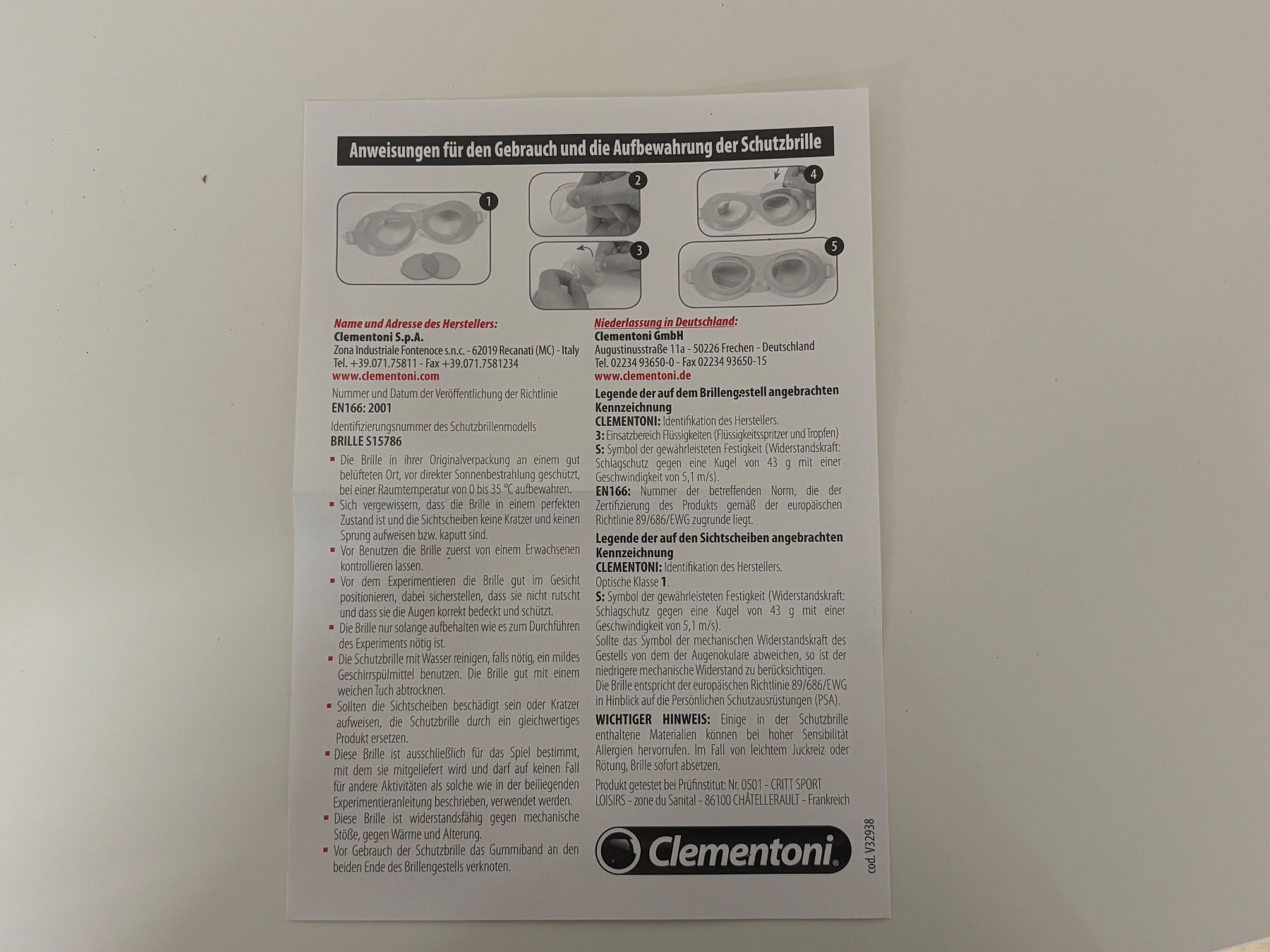 Clementoni Giocattoli: Clementoni Galileo Science - Chemielabor Mini-Set – Nuovo (secondo la descrizione) da Wettingen venduto da Wendemarket 3