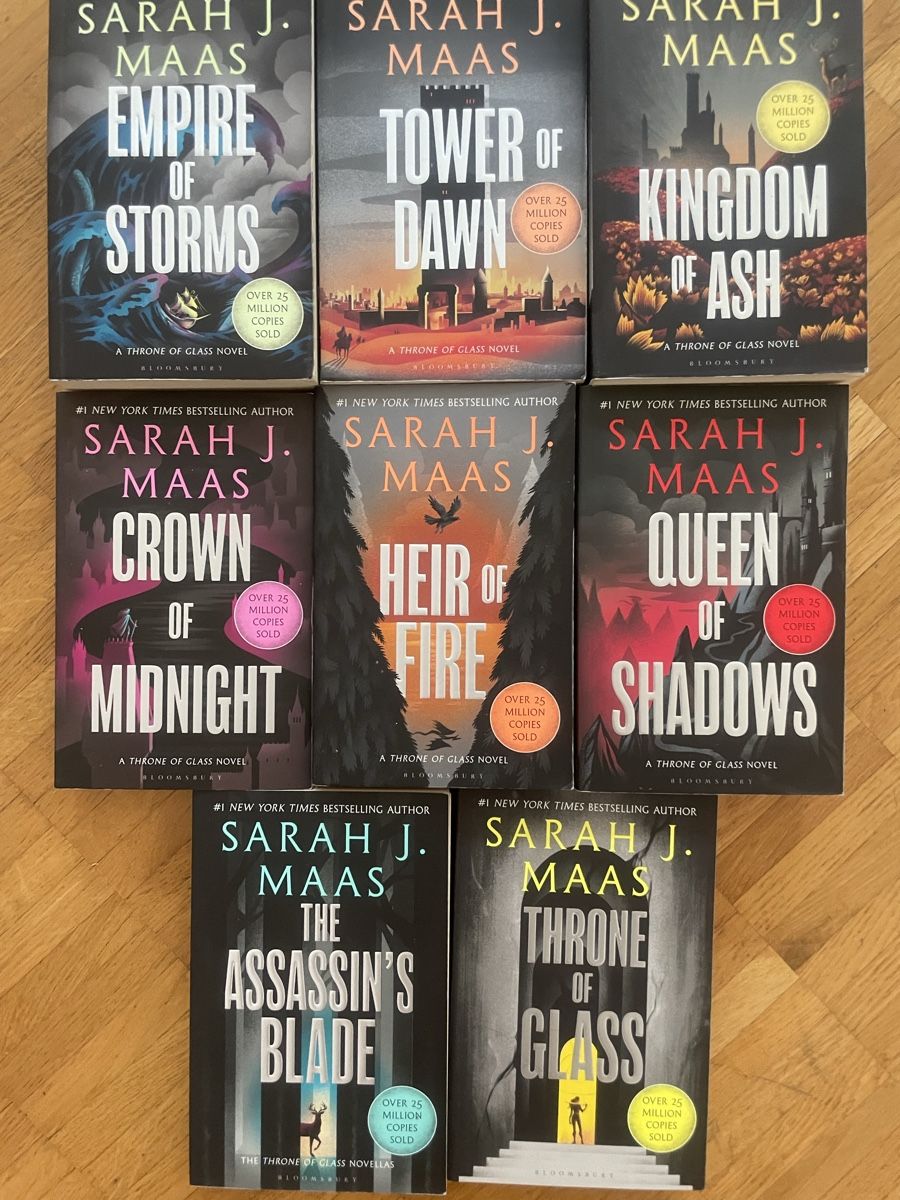 Libri: Throne of glass series – Nuovo (secondo la descrizione) da Zürich venduto da deb_j5d7 2
