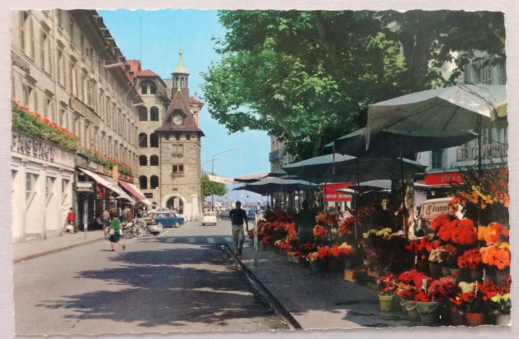 Cartoline postali: Genève - Place du Molard – Usato da Fétigny venduto da Billy2miny