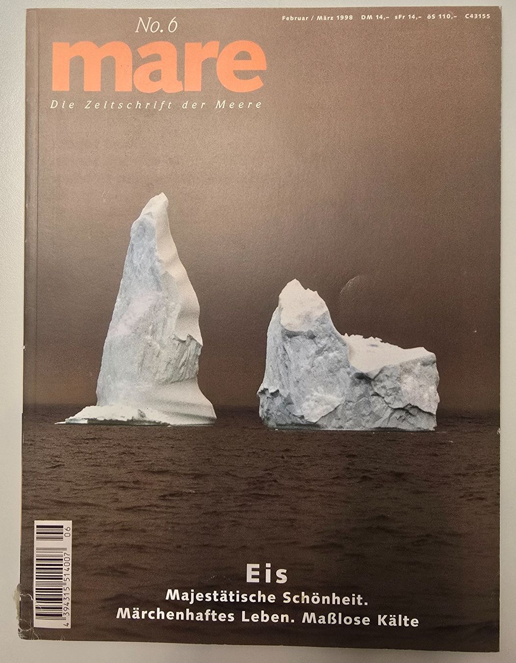 Riviste & Magazine: Mare - Die Zeitschrift der Meere / # 006 - Eis – Nuovo (secondo la descrizione) da Zürich venduto da Bobesfee
