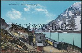 GR Bernina - Bahnhof - Bernina Bahn BB - RhB - Poschiavo