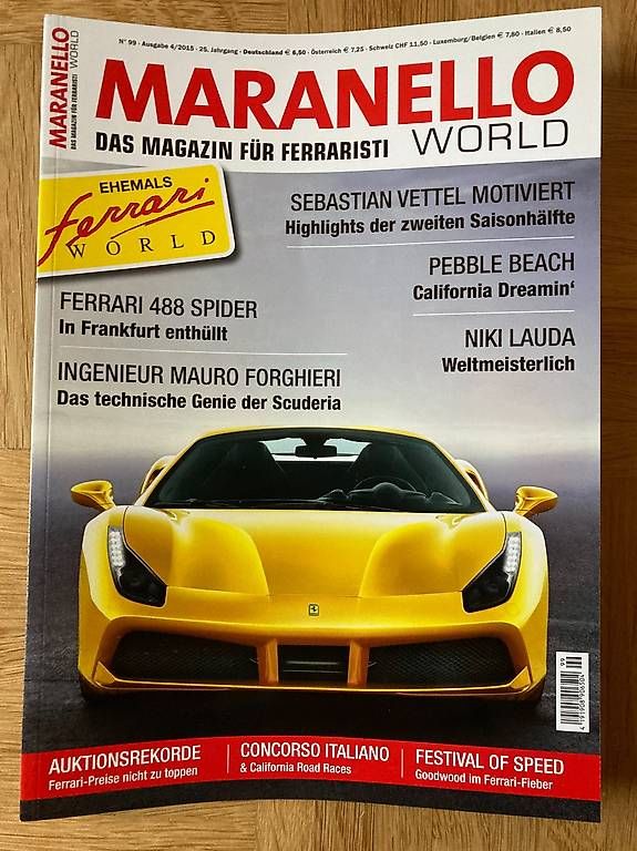 Riviste & Magazine: Sammlung Ferrari World - Maranello World – Usato da Trimmis venduto da fresarra 3