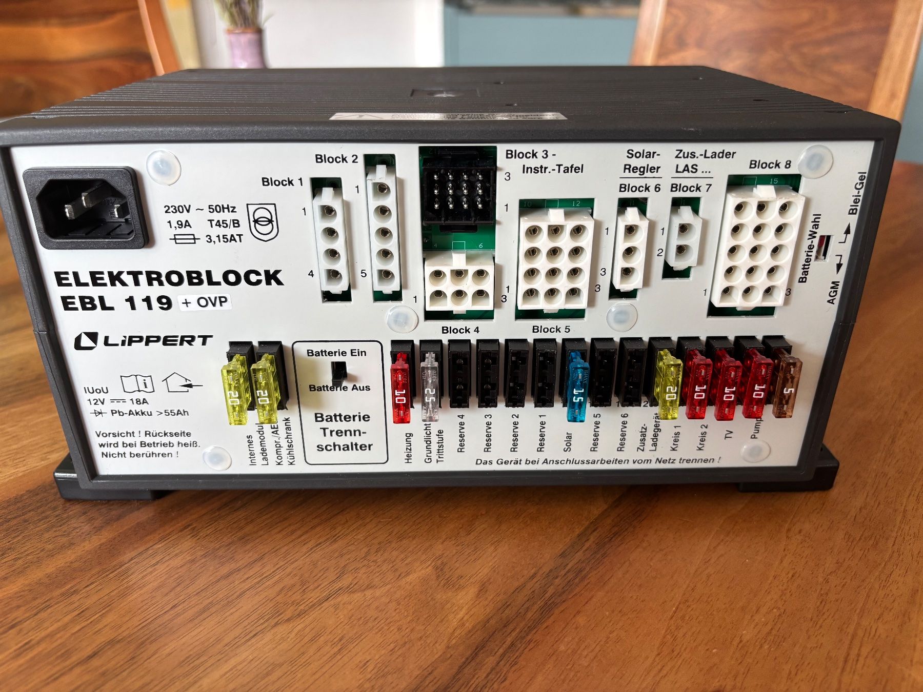 Elektronikbauteile: ELB Schaudt Lippert 119 mit OVP – Neu (gemäss Beschreibung) aus Domat/Ems von Wazzau