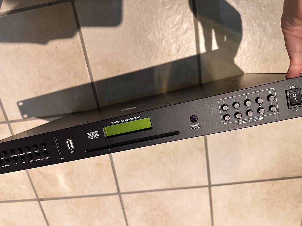 Audio- & Mediensysteme: LD Systems CDMP1 Rack-CD/MP3-Player  USB & SD  19 Zoll – Gebraucht aus Kaisten von Andy_Leo 1