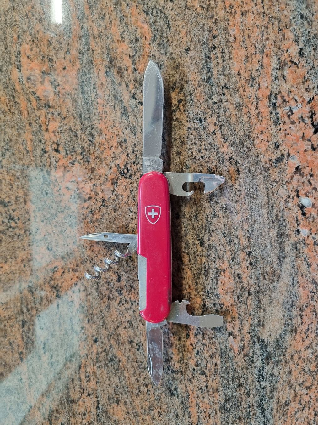 Victorinox Taschenmesser: Victorinox Sackmesser Rot, Zürcher Knabenschiessen – Gebraucht aus Trachslau von post35 2