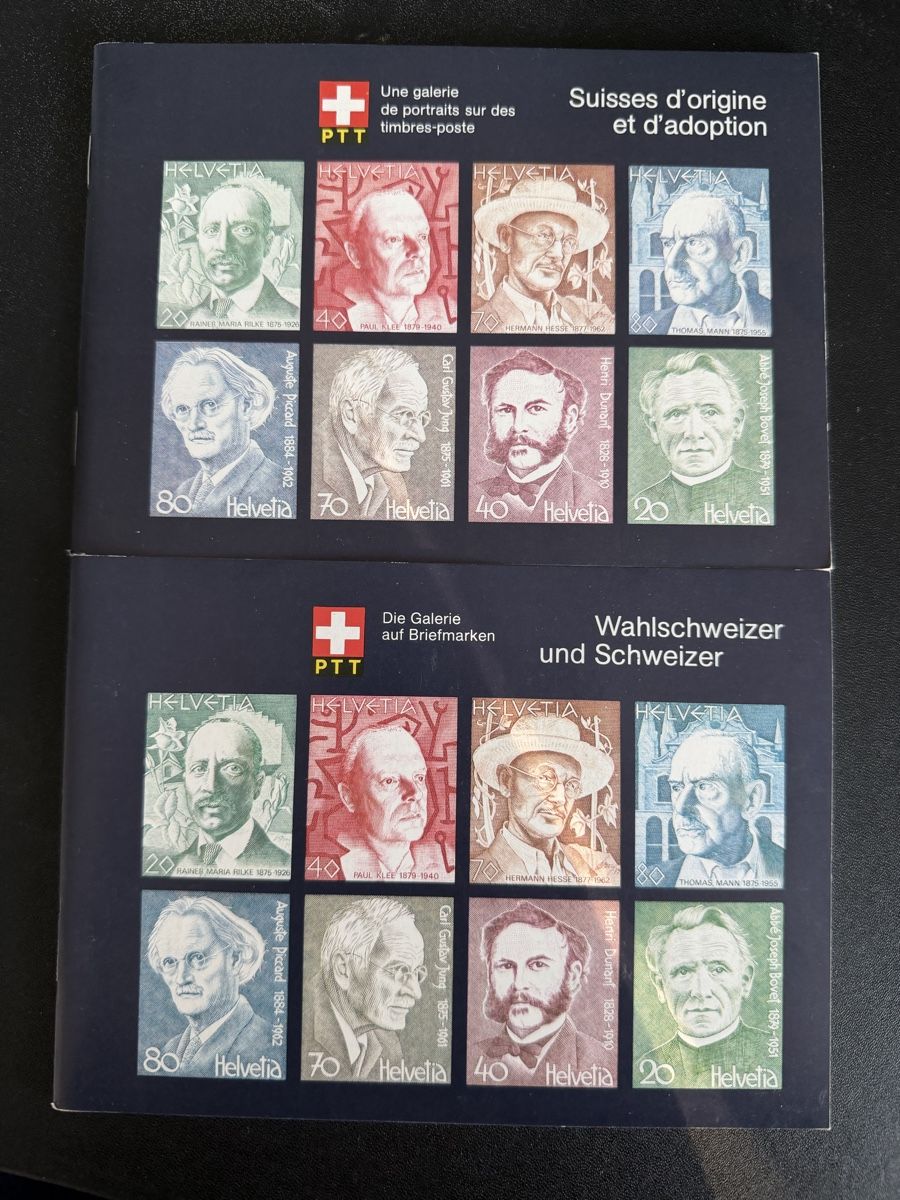 Tous les timbres: PTT Souvenir Wahlschweizer und Schweizer - postfrisch – Neuf (Voir description) à Hölstein par luc_lx8k