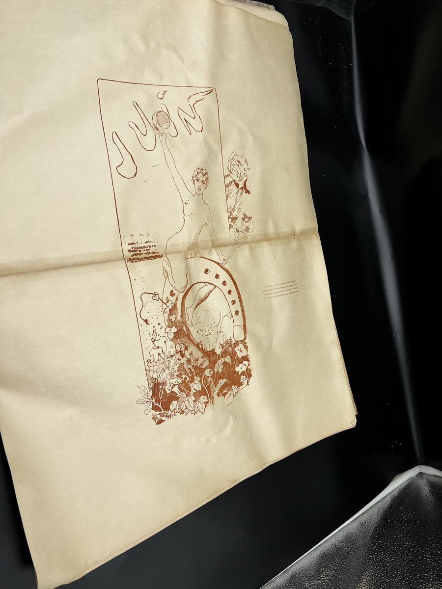 Grafiken & Lithographien: Les Mois fin de siecle komplett! – Gebraucht aus Wettingen von NickInc 6