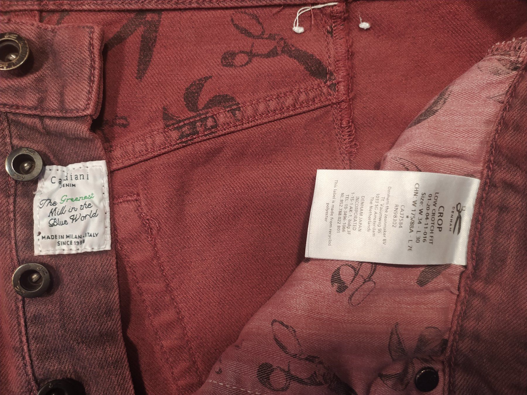Jeans: Jeans Hose Denham W34 L30 – Nuovo (secondo la descrizione) da Zürich venduto da d0miNik. 4