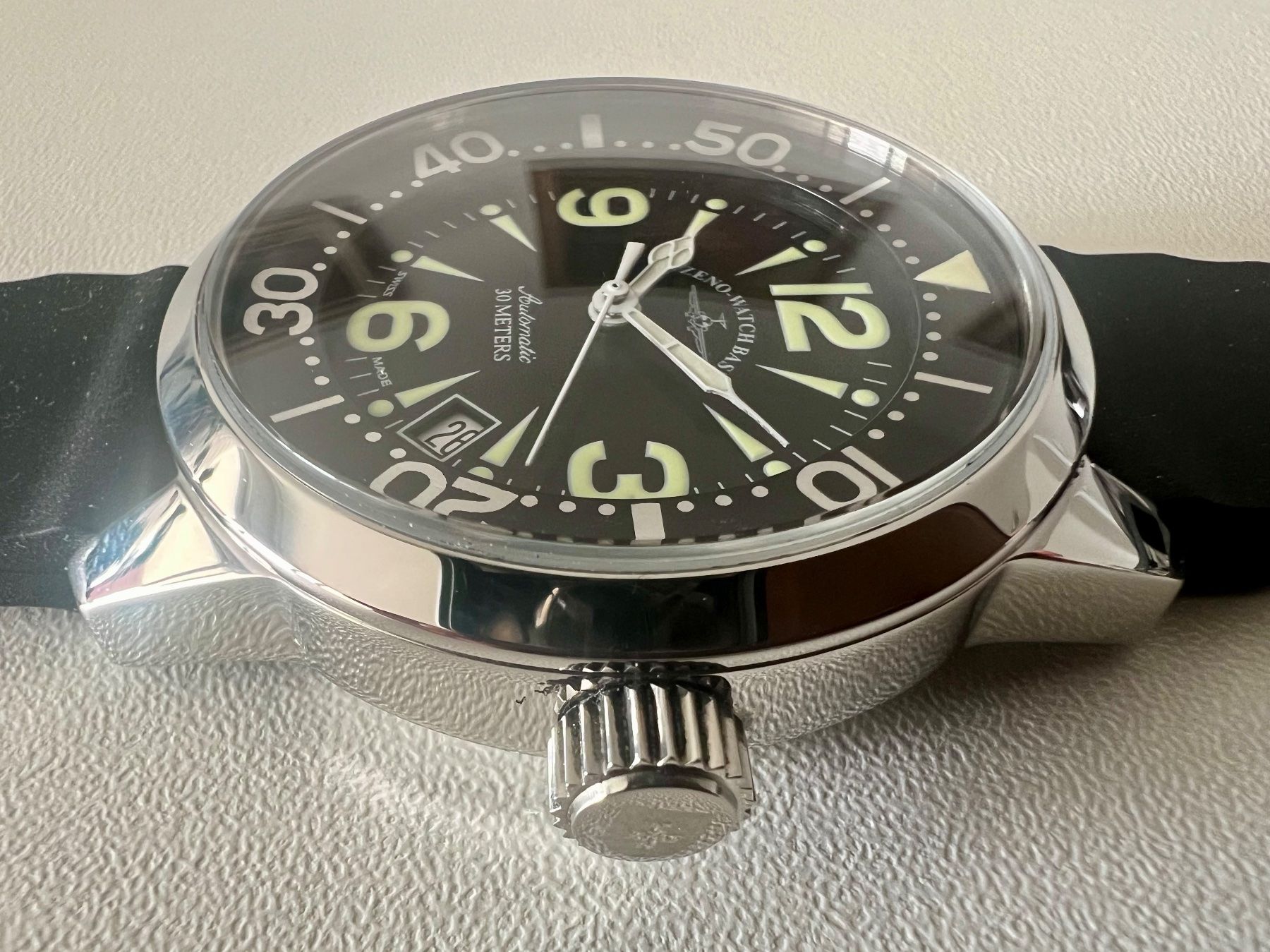 Zeno Orologi: ZENO Fellow Automatic, with inner rotating bezel, SRP 800.- – Nuovo e nell'imballaggio originale da Le Mont-sur-Lausanne venduto da LycaGallery 3