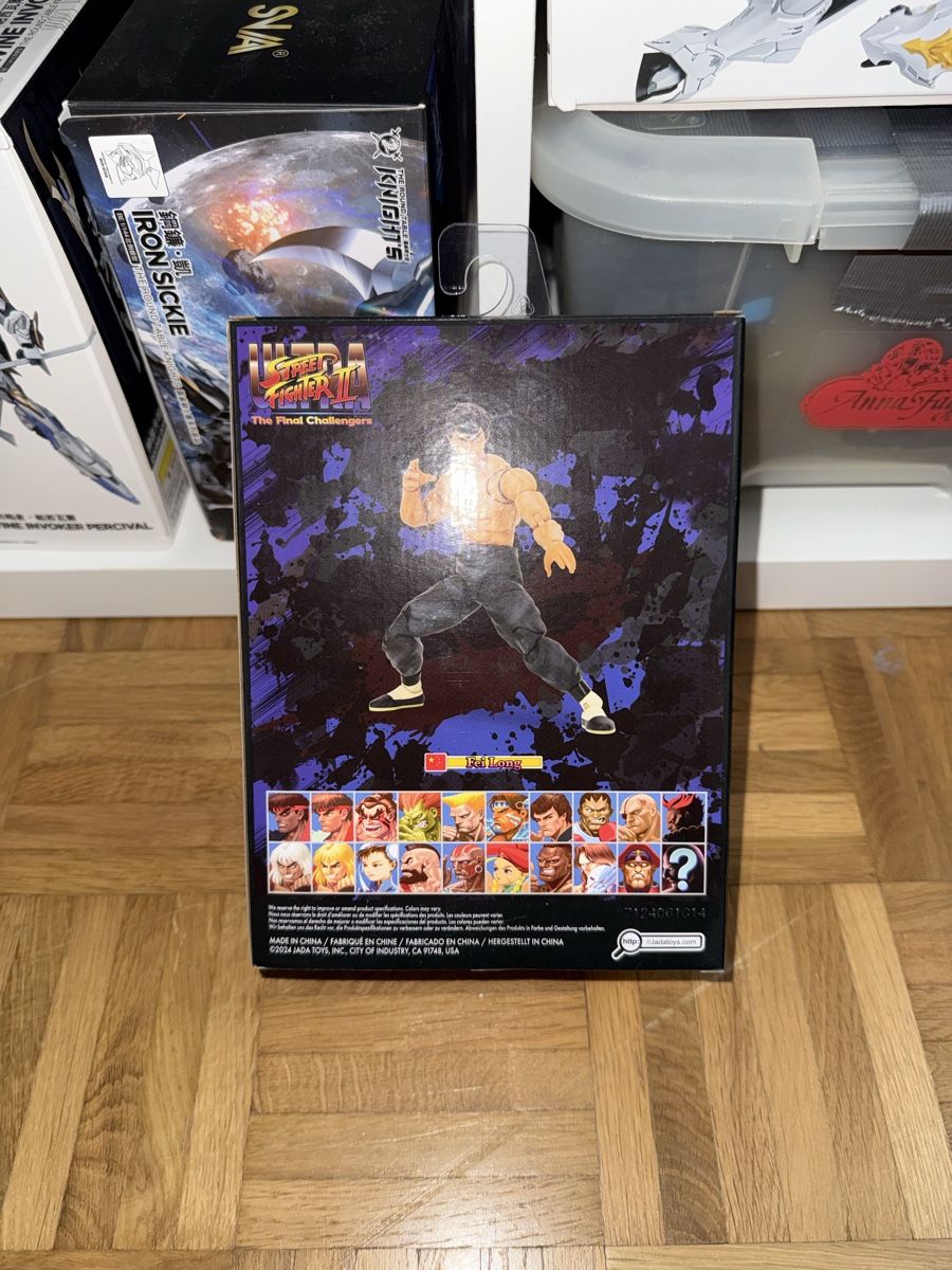 Statuette: Street Fighter 2 Fei Long Figur  – Nuovo e nell'imballaggio originale da Seon venduto da imnemo 2
