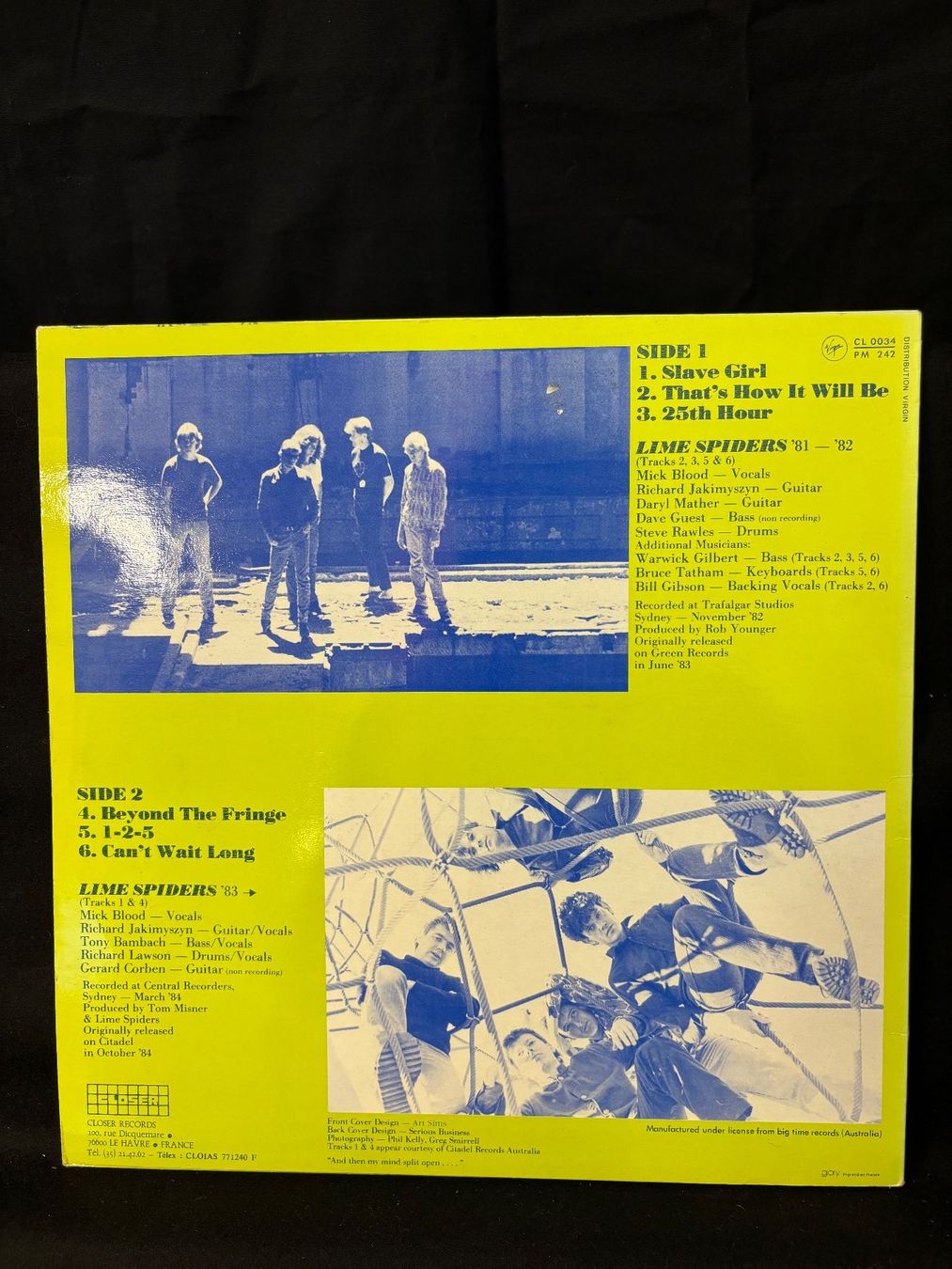 Vinyles: Lime Spiders / Slave Girl – D'occasion à St.Gallen par Out-take 1