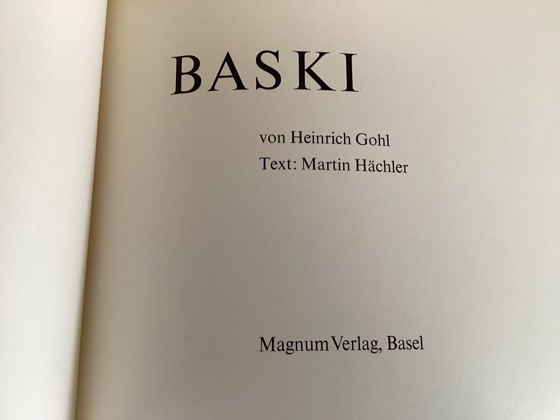 Livres: BASKI / Kinderbuch – D'occasion à Beinwil am See par kae_gh7c 1