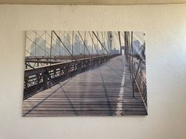 Leinwandbild Brooklyn Bridge New York  grossformatig