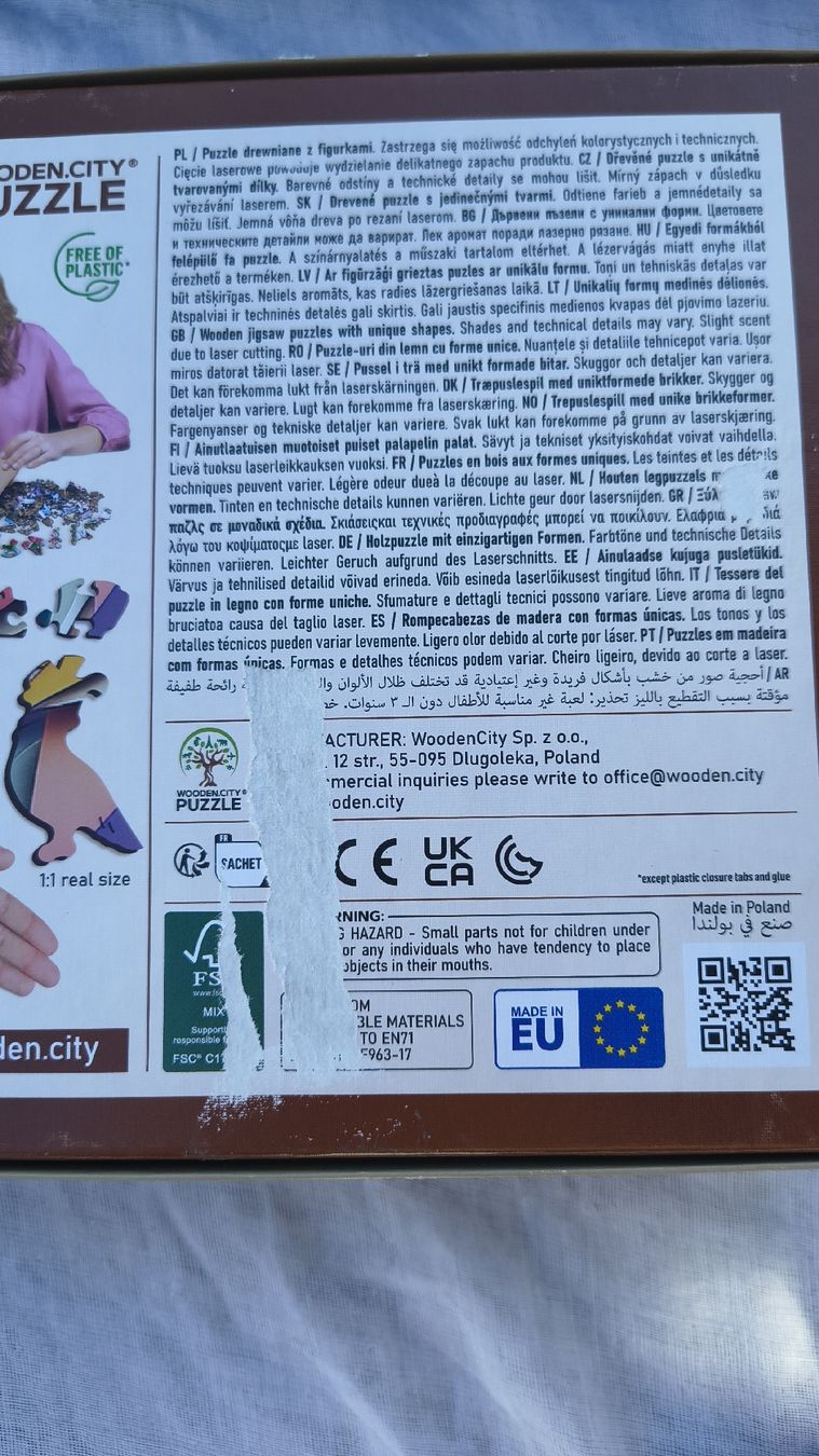 Puzzle: Wooden Puzzle – Nuovo (secondo la descrizione) da Steffisburg venduto da laali 1