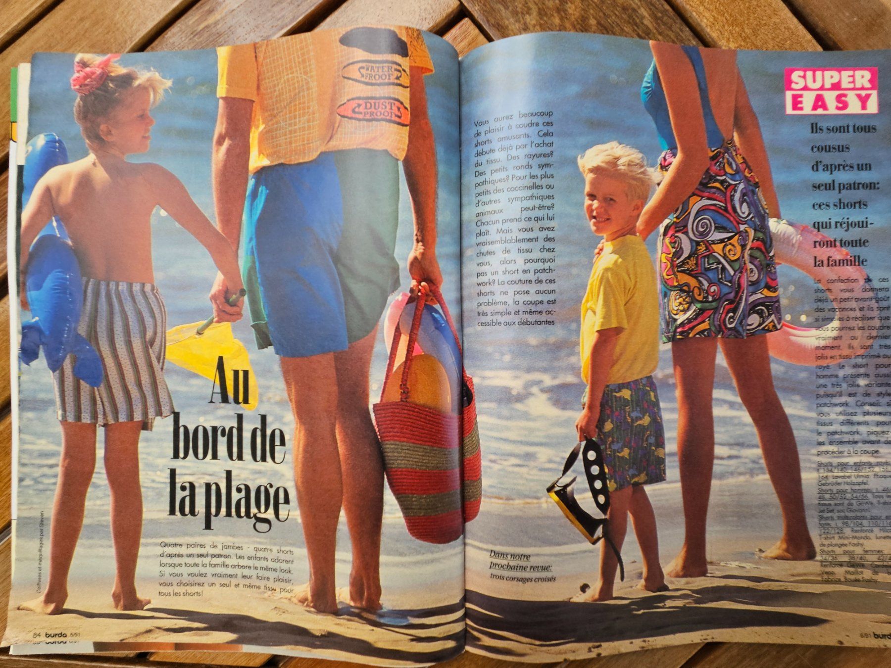 Schnittmuster: Burda juin 1991 été – Gebraucht aus Lausanne von tal_01 9