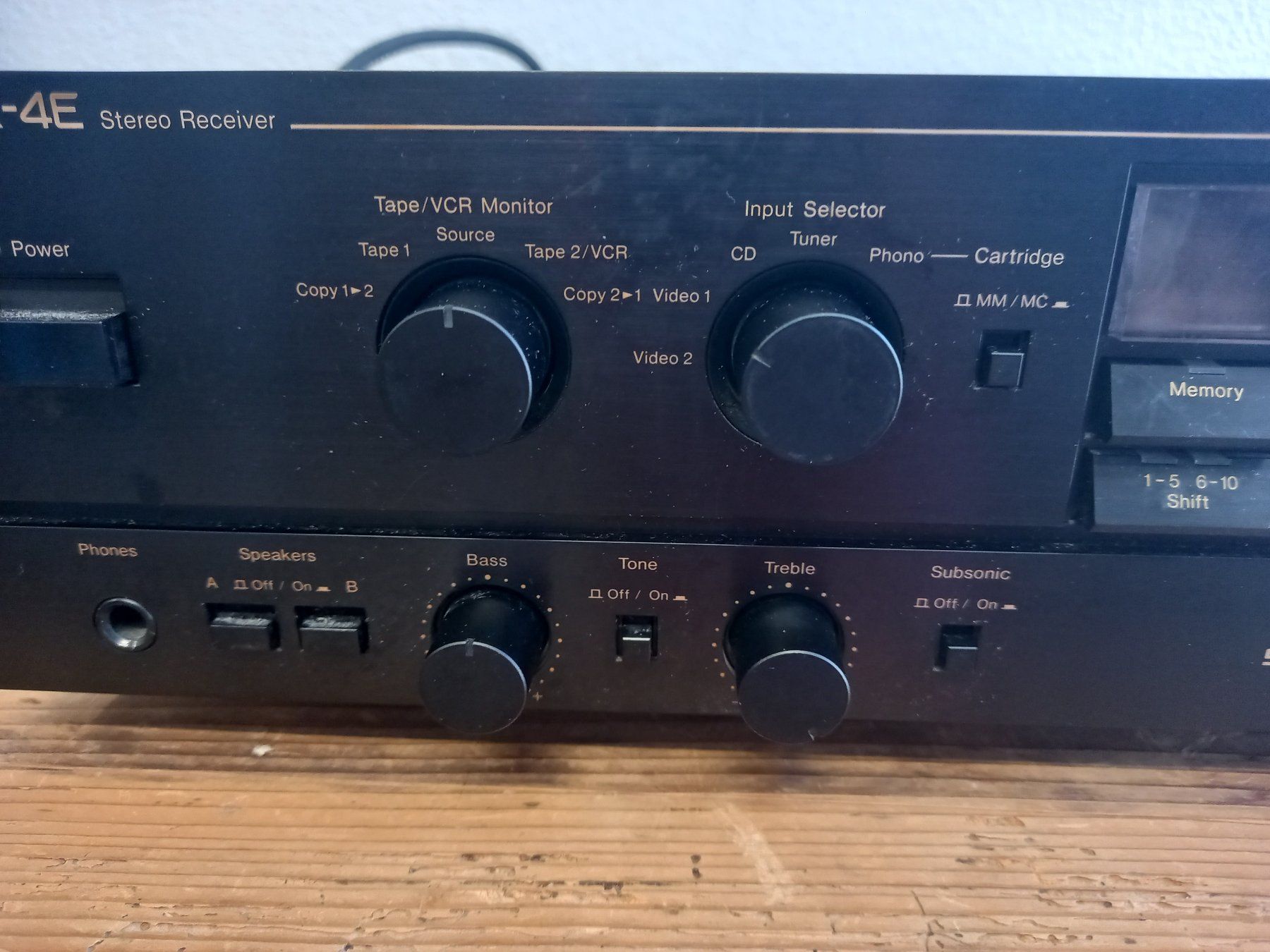 Nakamichi Verstärker: Nakamichi SR-4 E Verstärker – Defekt aus Prez-vers-Siviriez von Monija70 4