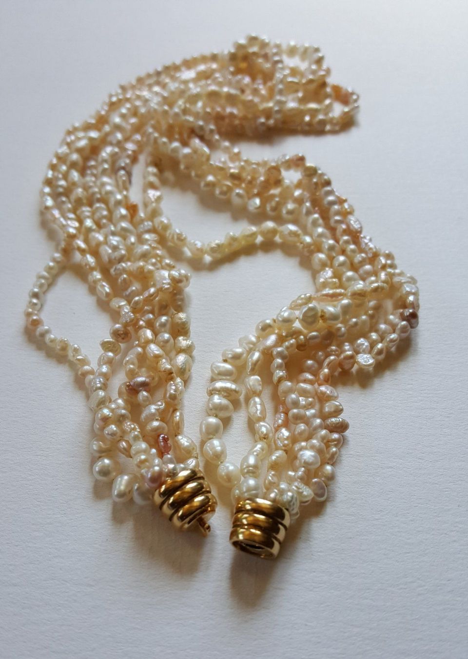 Ketten: 18 Karat 750 Gold Perlen Collier – Gebraucht aus Wald ZH von Aniade 7