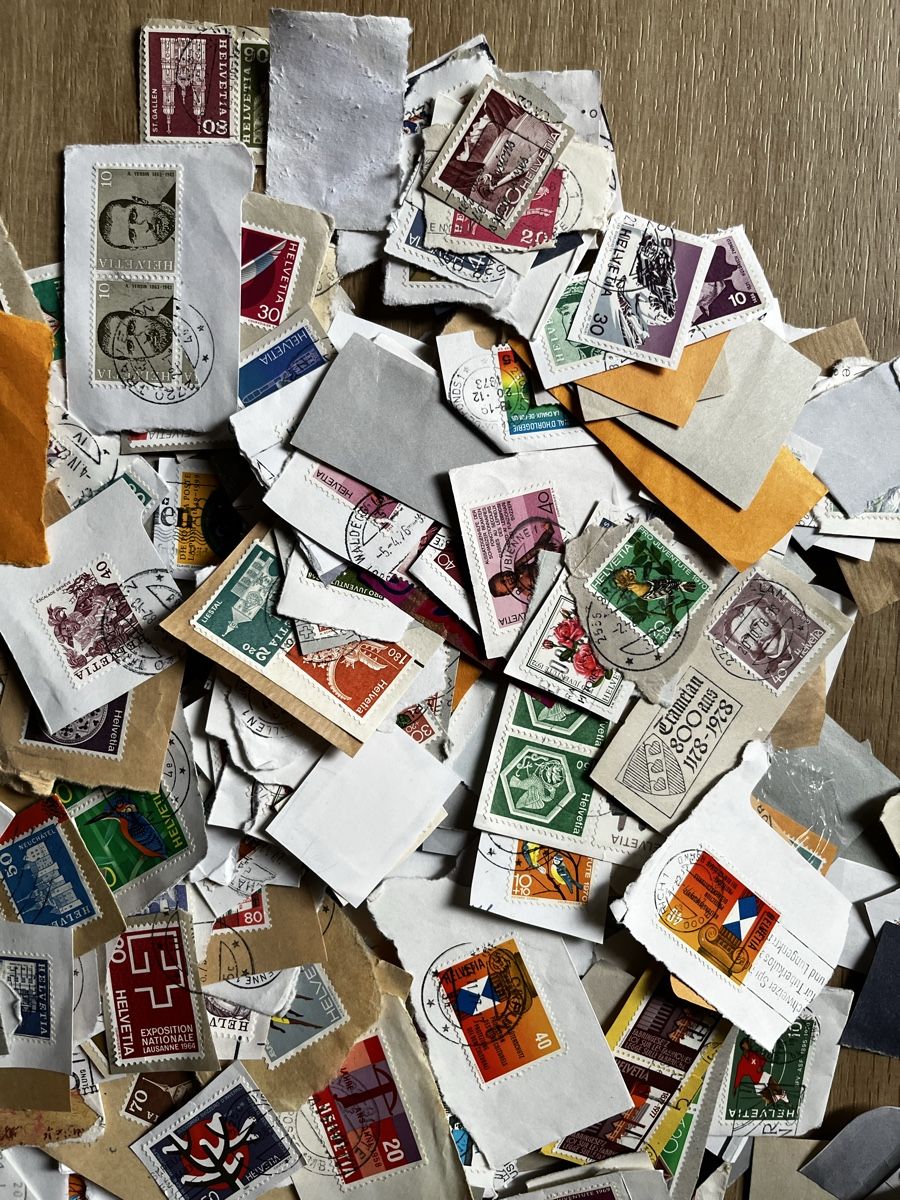 Tutti i francobolli: Schweizer Briefmarken ungelöst – Usato da Villigen venduto da Manometer 4