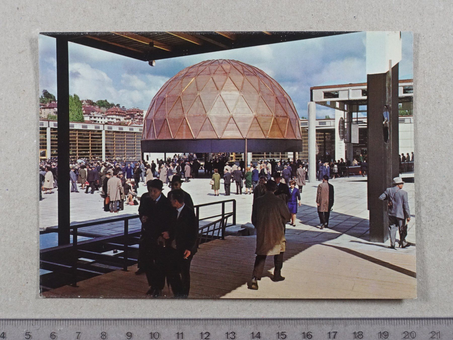 Cartoline postali: Lausanne, Expo 1964 – Usato da Lenzburg venduto da fh1